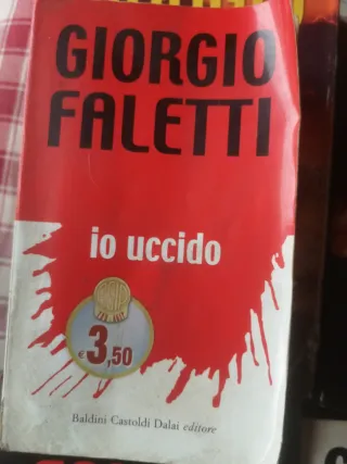 Vendo n 5 libri di Giorgio Faletti