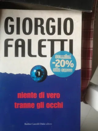 Vendo n 5 libri di Giorgio Faletti