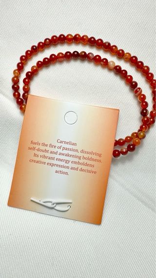 Cadena de Carnelian