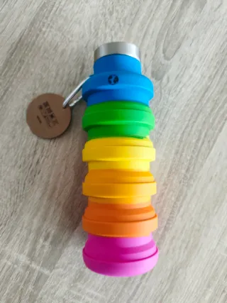 Botella plegable 200/500ml nueva de Natura
