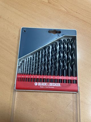Juego Brocas Black&Decker Made in West Germany