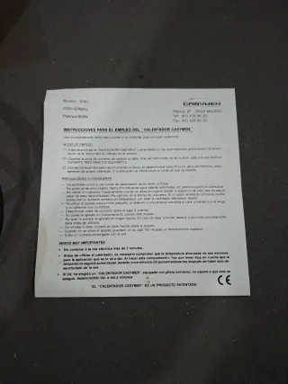 Calentador Portátil Casymen