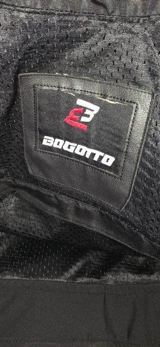 Chaqueta Cuero Bogotto Moto Talla 52