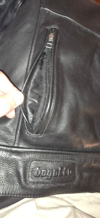 Chaqueta Cuero Bogotto Moto Talla 52