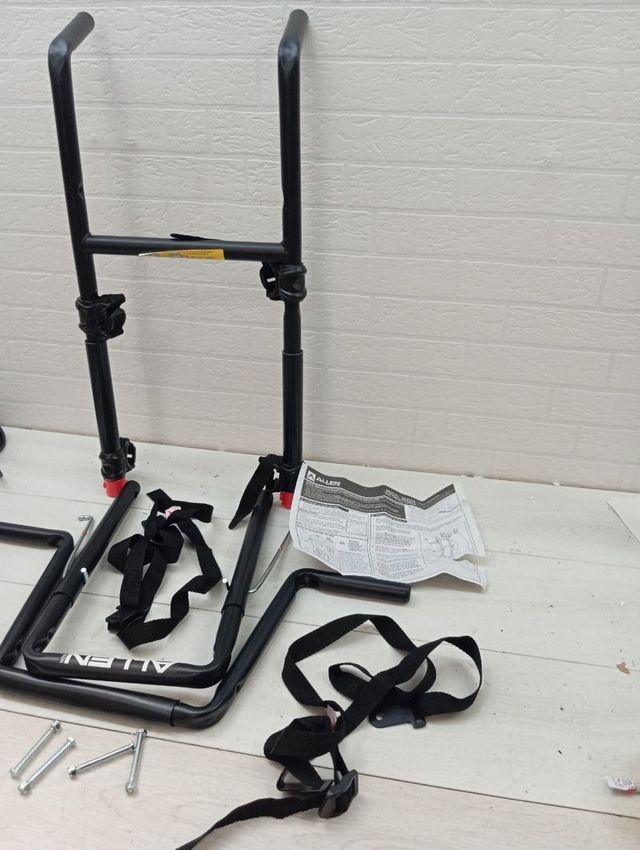 Allen Sports Deluxe 2-Bike Spare Tire Rack, Black