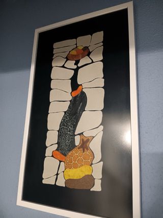 Cuadro patchwork tela