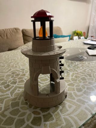 Faro Playmobil con luz