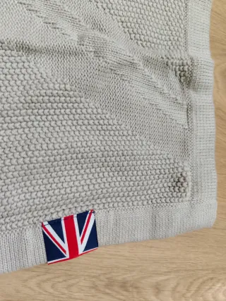 Manta bebé MINI Union Jack Algodón