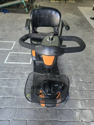 Scooter eléctrico Veo Negro/Naranja