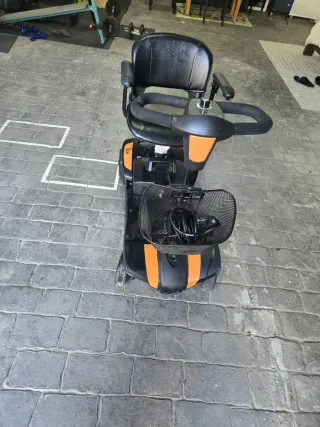Scooter eléctrico Veo Negro/Naranja