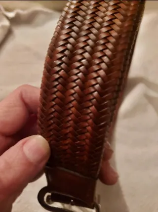 Leyva 85cm A estrenar trenzado piel marrón