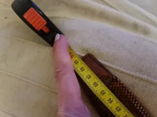 Leyva 85cm A estrenar trenzado piel marrón