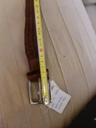 Leyva 85cm A estrenar trenzado piel marrón