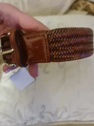 Leyva 85cm A estrenar trenzado piel marrón