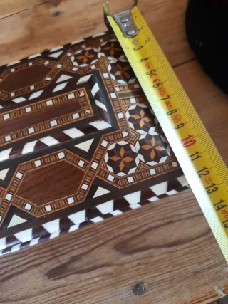 Antigua caja de Taracea