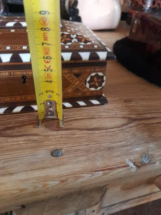 Antigua caja de Taracea