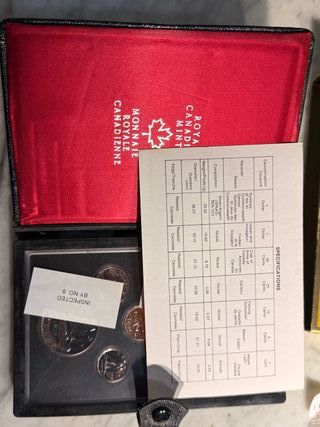 Estuche Royal Canadian Mint 1978 Proof