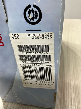 PlayStation scph 9002 Dual Shock en  Caja