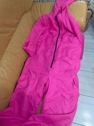 Mono/Buzo de trabajo rosa