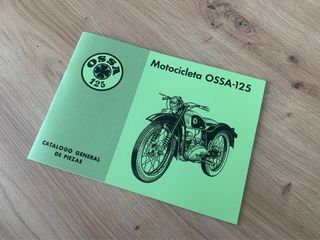 Manual despiece OSSA 125 Fuelles