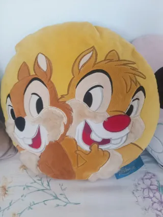 Lote 3 Cojines: Chip & Dale, Minnie, Donut