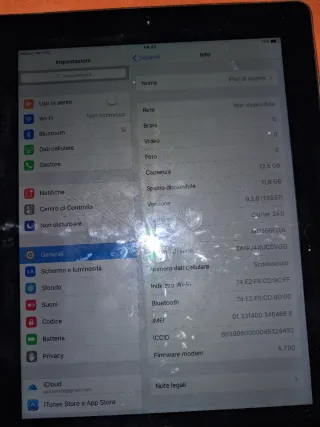 Apple iPad 9.3.6. 16 giga