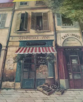 Portmeirion Pimpernel 4 Manteles Escena Parisina