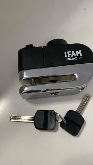 Candado Antirrobo Moto Alarma IFAM