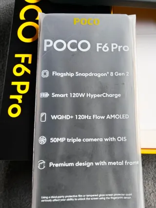 Poco F6 Pro 12GB 512GB Negro