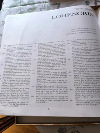 Wagner: Lohengrin con Kubelik, LPs