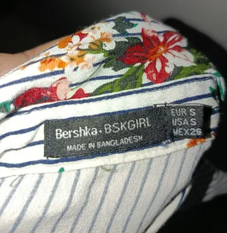 Blusa mujer rayas y flores