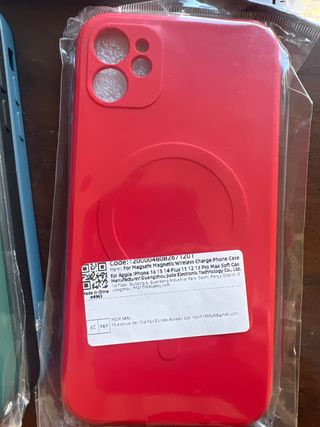 Funda iPhone Magsafe Roja