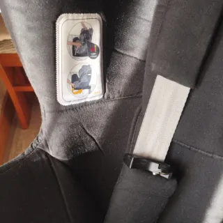 Silla de coche Cybex negra