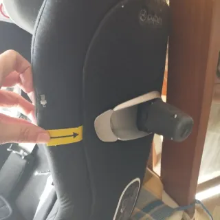 Silla de coche Cybex negra