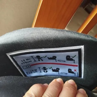 Silla de coche Cybex negra