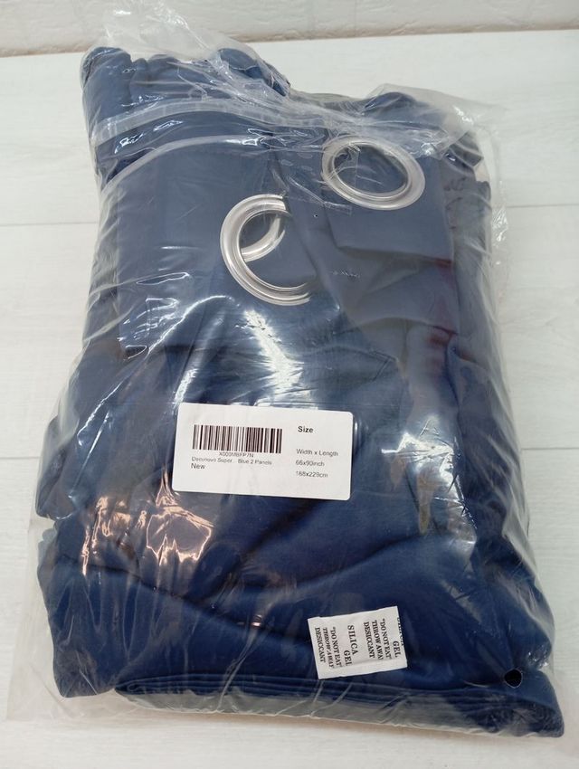 Cortinas Opacas 2 Piezas para Dormitorio