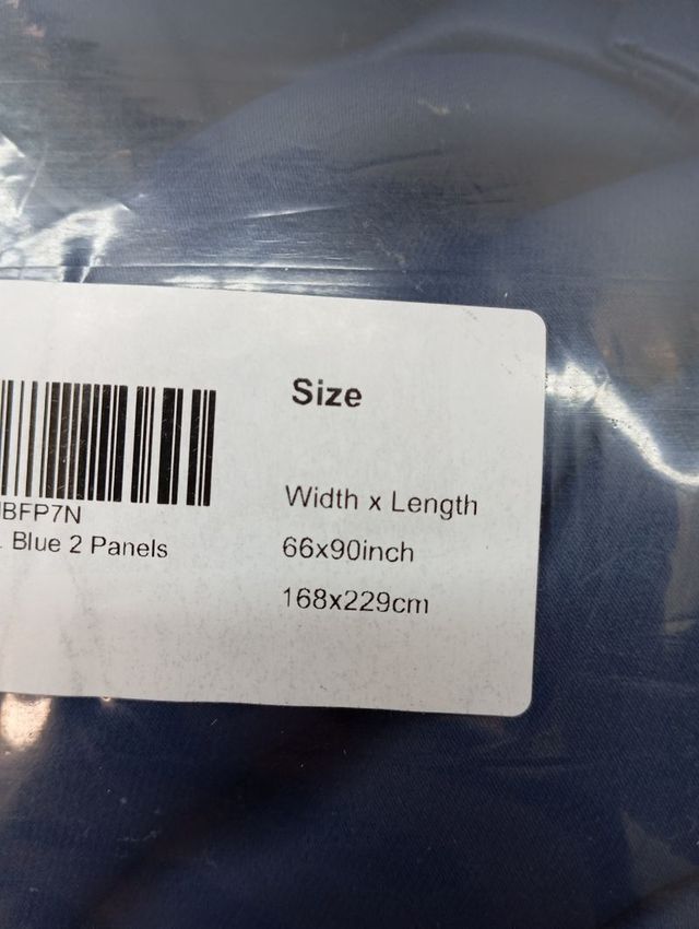 Cortinas Opacas 2 Piezas para Dormitorio