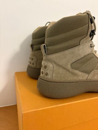 Stivaletti Tod's Beige/Verde Oliva Tg 42