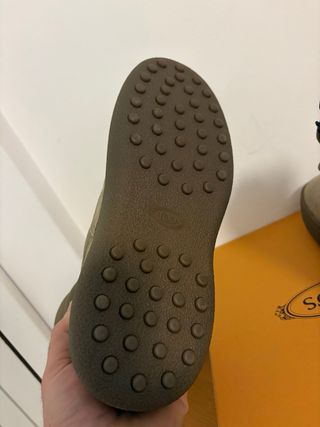 Stivaletti Tod's Beige/Verde Oliva Tg 42