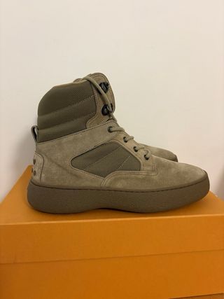 Stivaletti Tod's Beige/Verde Oliva Tg 42