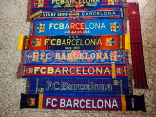 29 Bufandas F.C Barcelona