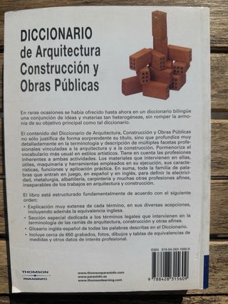 Diccionario De Arquitectura, Construccion Y Obr...