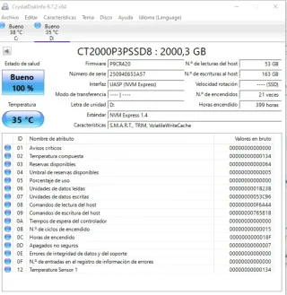 SSD Crucial P3 Plus 2TB M.2 NVMe PCIe 4.0