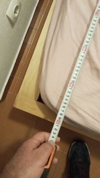 Cama Doble Ikea Madera 140x200