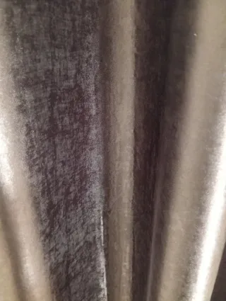 Cortinas Marrón Chocolate Satinadas (2 hojas)