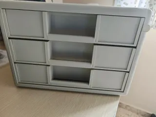 Cajonera de escritorio oficina beige