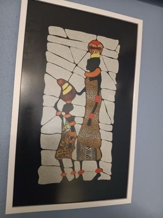 Cuadro patchwork tela