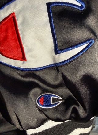 Supreme x Champion varsity jacket.