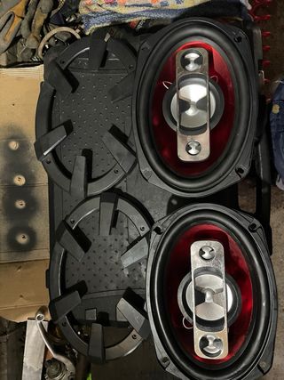 Altavoces Coche Auna 6x9 4-Way 1000W