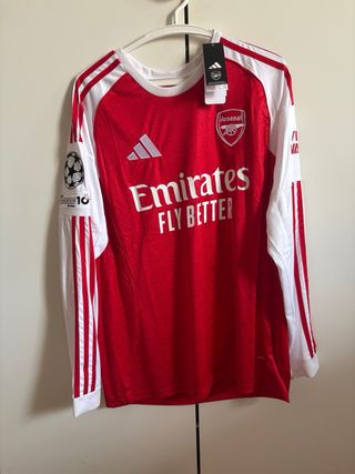 Camiseta Arsenal Eze Manga Larga Champions League